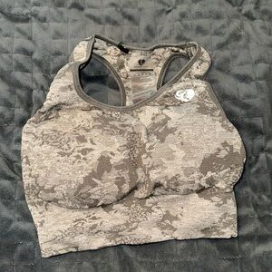 Camo sports bra